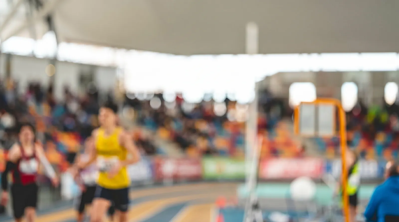 Pista del estadio de Sabadell